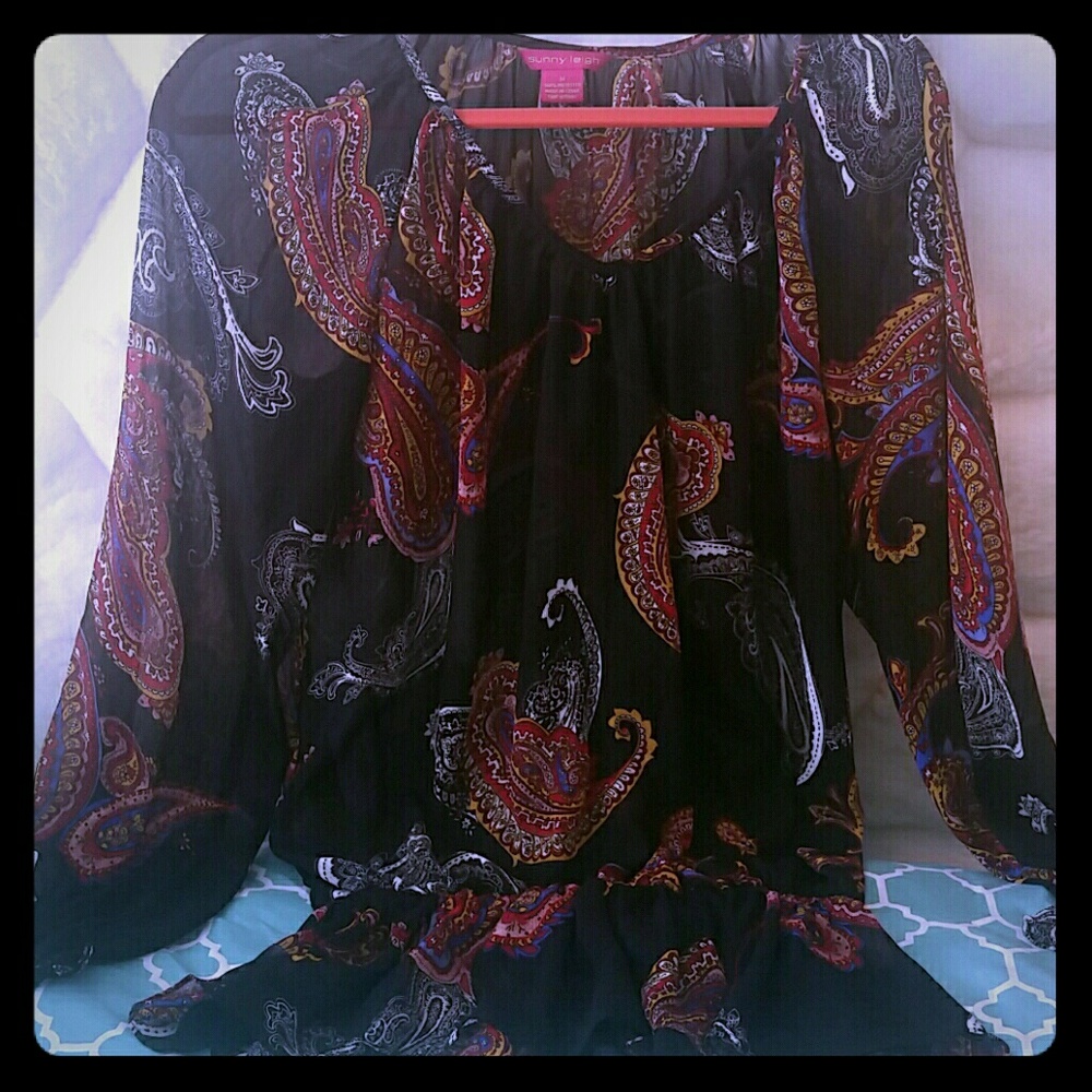 Sunny Leigh Paisley Blouse
